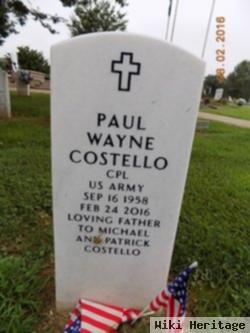 Paul Wayne "pete" Costello