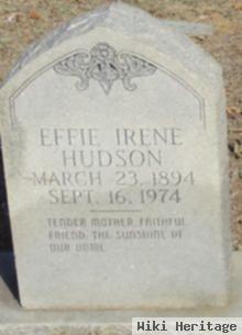 Effie Irene Kolb Hudson