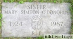 Sr Mary Simeon O'donohue