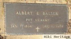 Albert E. Balser