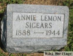 Annie Lemon Sigears