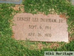 Ernest Lee Durham, Jr