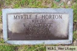 Myrtle Horton Estridge