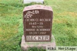 John O Becker