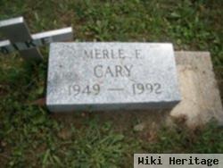 Merle E. Cary