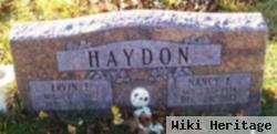 Nancy E Haydon