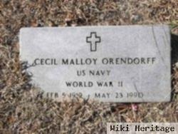 Cecil Malloy Orendorff, Jr