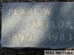 Pearl W Wiest Taylor