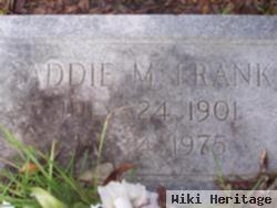 Addie M Frank