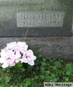 Hettie M Yarnell