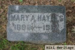 Mary A. Haynes