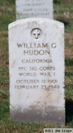 William G Hudon