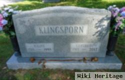 Ralph J Klingsporn