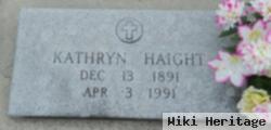 Kathryn Haight