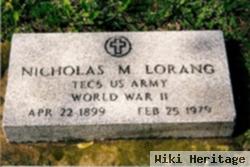 Nicholas M. Lorang