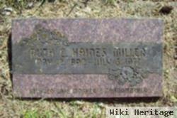 Ruth C. Haines Miller