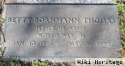 Betty Marie Bornmann Thomas