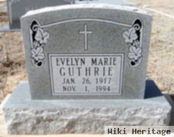 Evelyn Marie Mathews Guthrie