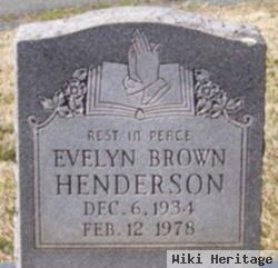 Evelyn B Henderson