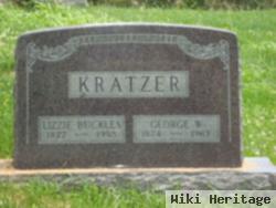 Mary Elizabeth "lizzie" Buckles Kratzer