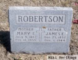 James E Robertson