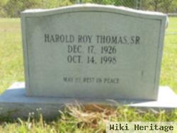 Harold Roy Thomas, Sr