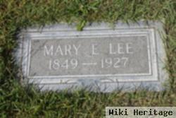 Mary E. Lee