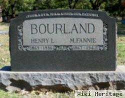 Mattie Fannie Wilson Bourland