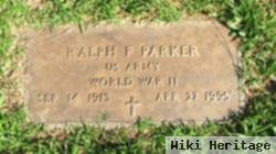 Ralph P Parker