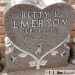 Betty Lou Hornbeck Emerson