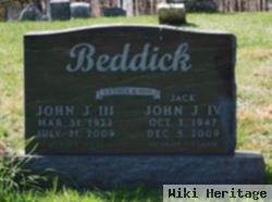 John J Beddick, Iv
