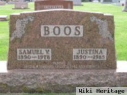 Justina Walentiny Boos