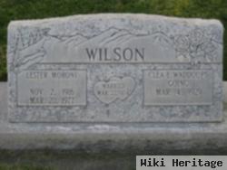 Lester Moroni Wilson