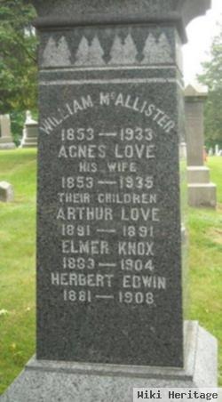 William Mcallister, Jr