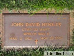 John David Hensler