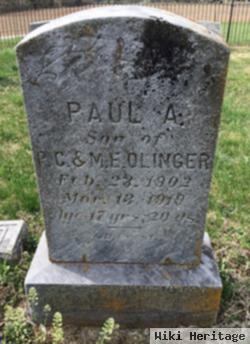 Paul A Olinger