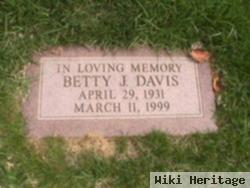 Betty J Mcmillan Davis