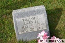 William J Ricks, Sr