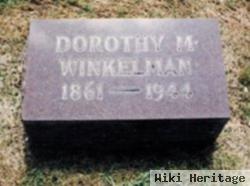 Dorothy M "dora" Winkelman