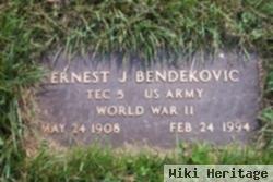 Ernest J Bendekovic