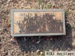 Helen W Gabriel