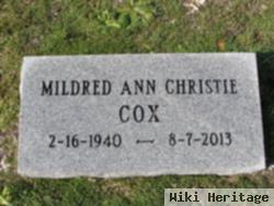 Mildred Ann Christie Cox