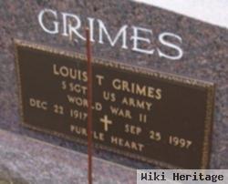 Louis T Grimes