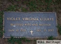 Violet Virginia Chapman Courts