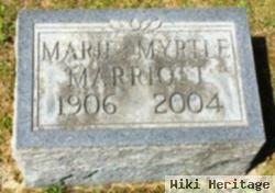 Marie Myrtle Marriott