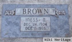 Iness O Harvey Brown