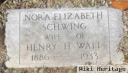 Nora Elizabeth Schwing Wall