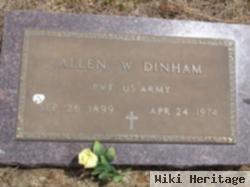 Pvt Allen W Dinham