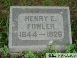 Henry E Fowler