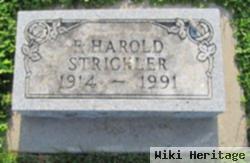 F. Harold Strickler